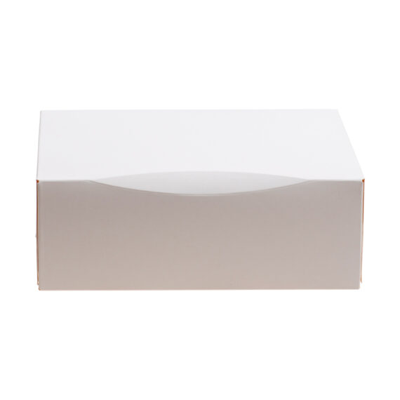 Weisse Tortenschachtel aus Karton 28X28X8CM - Image 4
